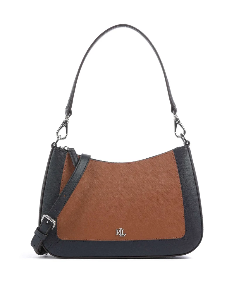 Lauren Ralph Lauren Danni 26 Sac porté épaule lauren tan/lauren navy