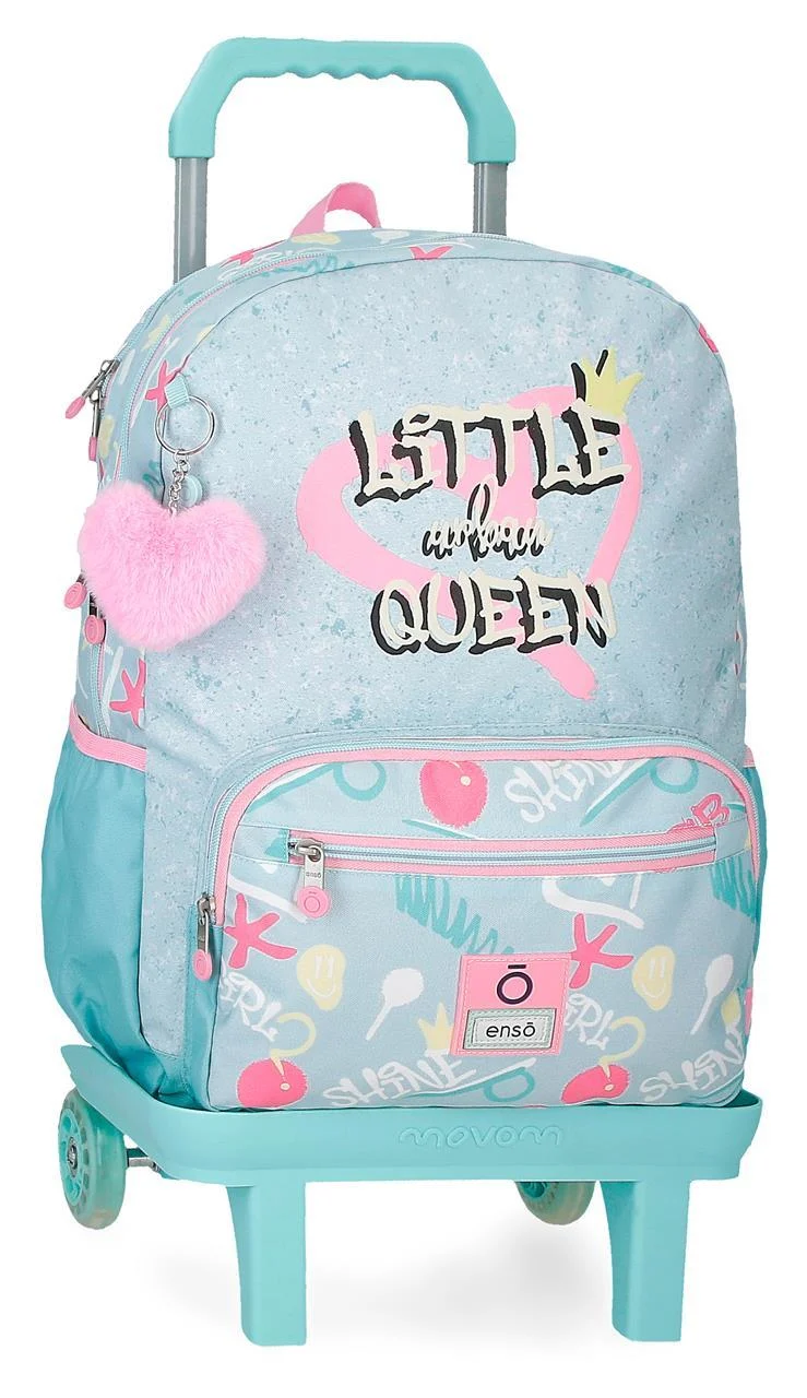 97126T1 MOCHILA ADAP.42CM.2C C/CARRO ENSO LITTLE URBAN QUEEN