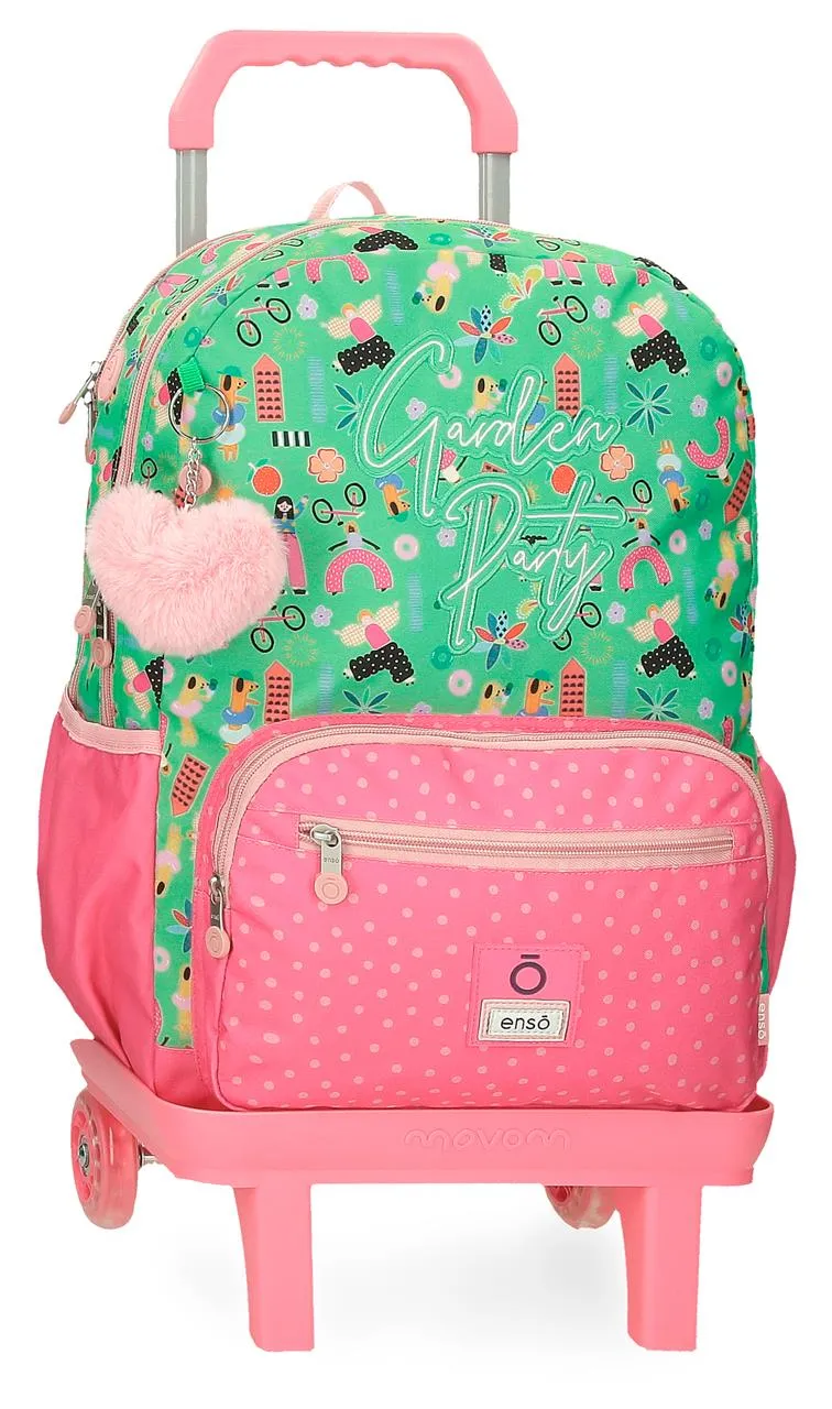 96626T1 MOCHILA ADAP.42CM.2C C/CARRO ENSO GARDEN PARTY
