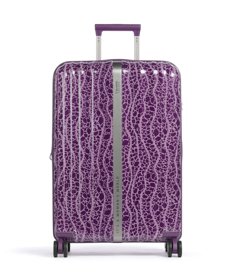 Travelite Lascana Edition Valise 4 roues plum