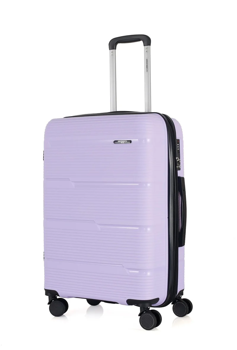 GREENWICH MALETA MEDIANA POLIPROPILENO EXTENSIBLE HABANA 66 CM