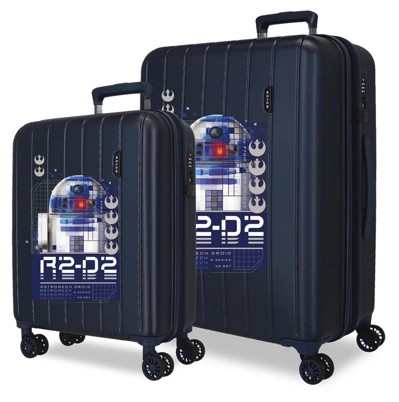 3498943 SET/2 TROLLEY ABS 55-65CM.4R.C/EXP. R2D2 MARINO