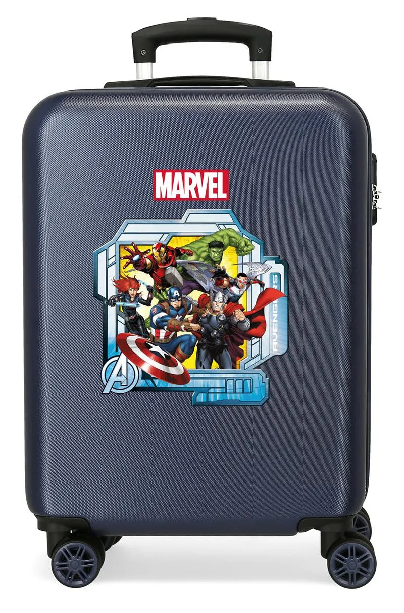 2471167 TROLLEY ABS 55CM. 4R. PORTAL AVENGERS MARINO