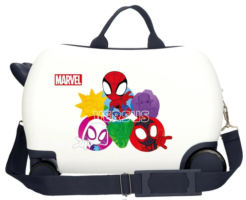 4461041 MALETA INF.ABS 4R.(2 MULTI.) 45CM. SPIDEY VERSUS BLA