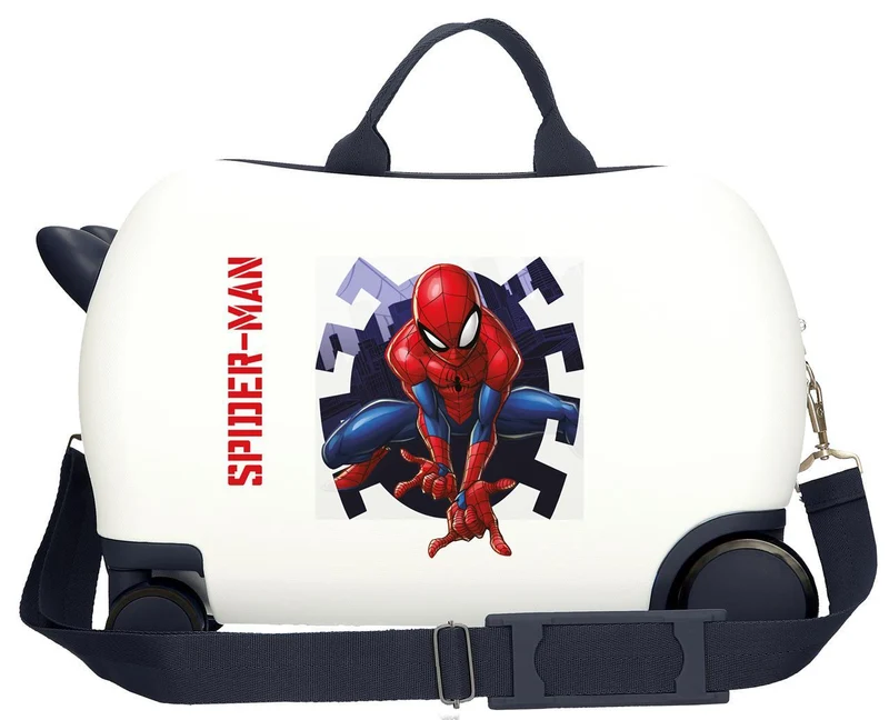 4441041 MALETA INF.ABS 4R.(2 MULTI.) 45CM. SPIDERMAN ATTACK