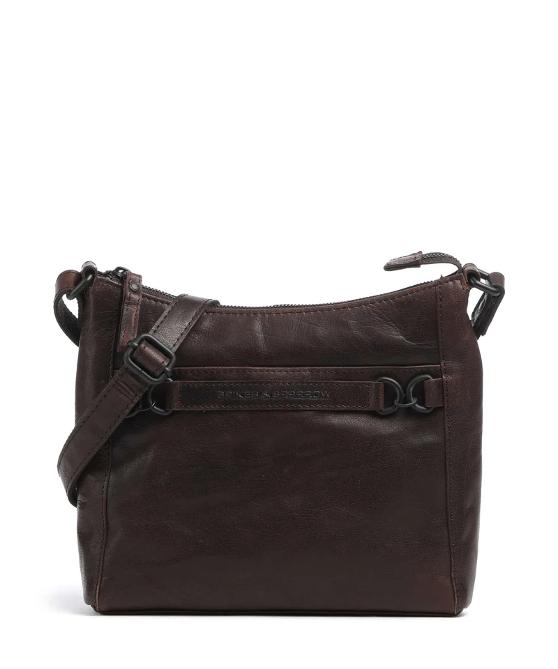 Spikes & Sparrow Bronco Elize Sac bandoulière dark brown