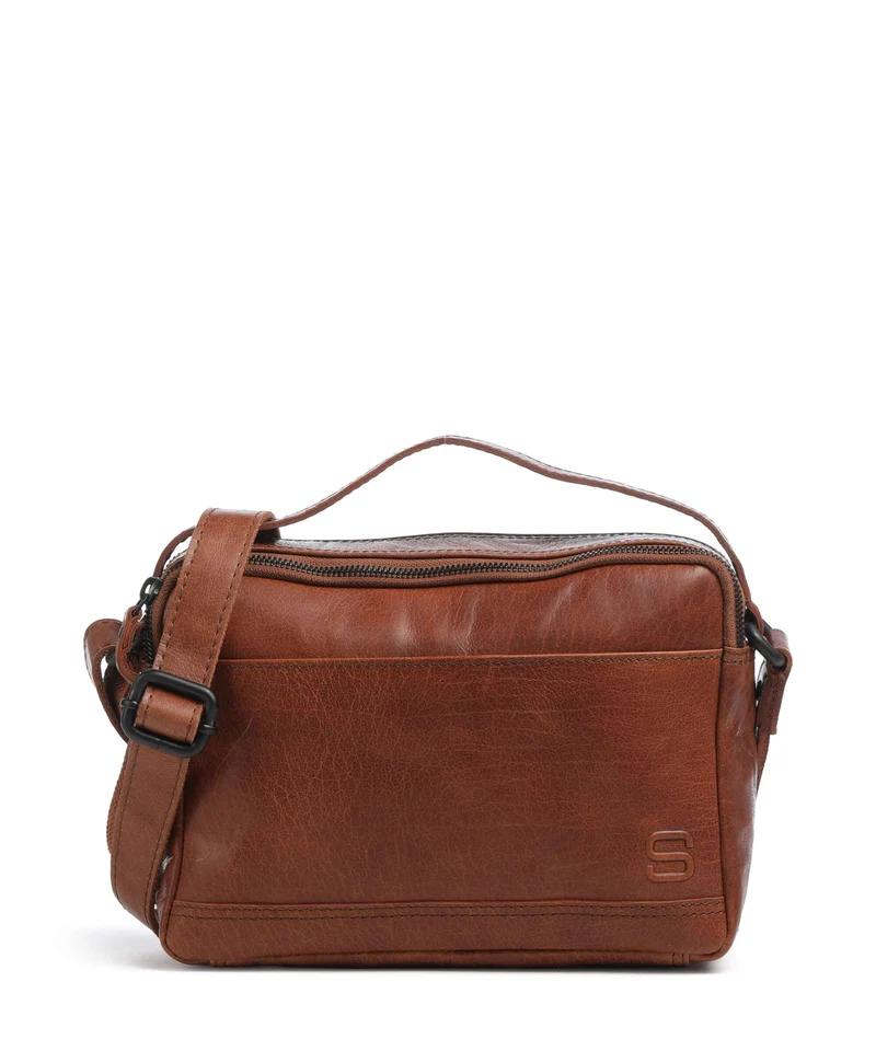 Spikes & Sparrow Bronco Randell Sac bandoulière brandy