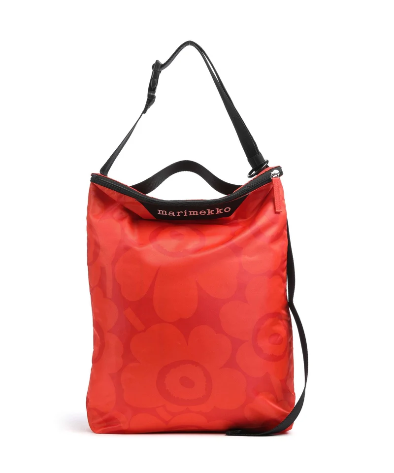Marimekko Neat Unikko M Sac fourre-tout red