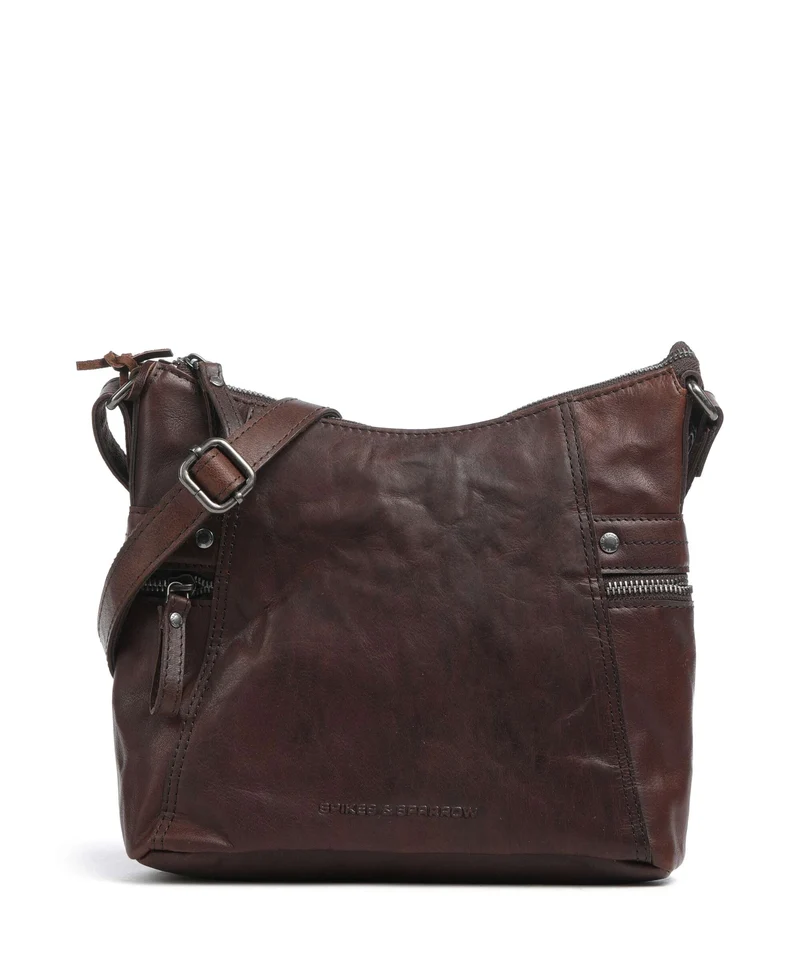 Spikes & Sparrow Bronco Georgia Sac bandoulière dark brown