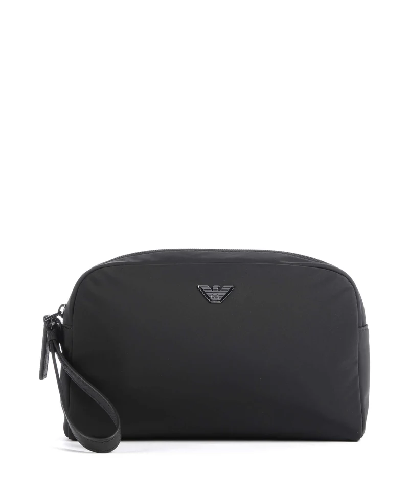 Emporio Armani Nylon Recycled Trousse de toilette black beauty