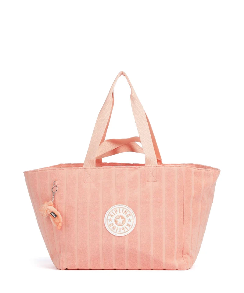 Kipling Beach Naomi Cabas orangy towel