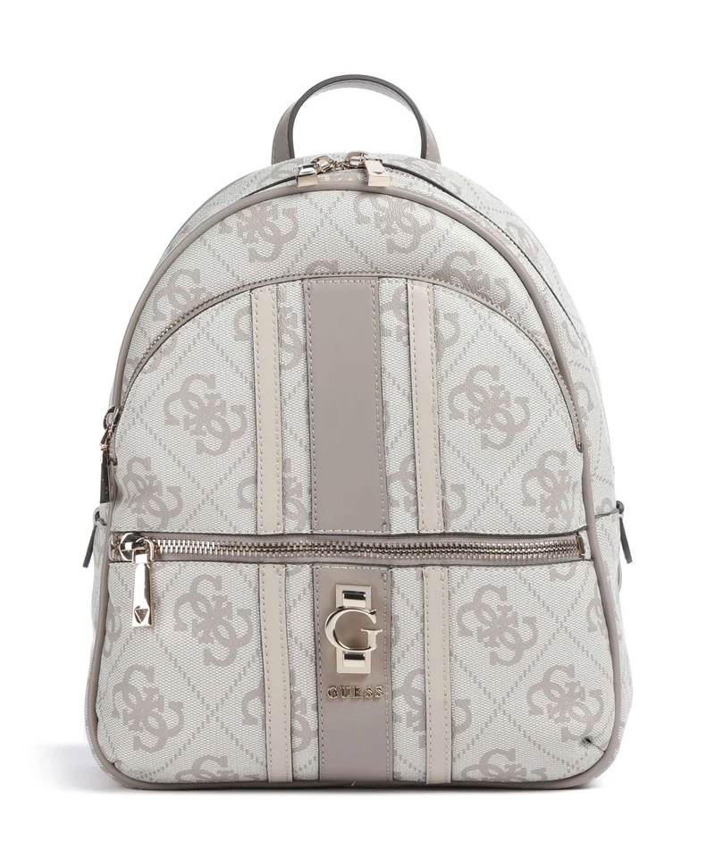 Guess Erenia Sac à dos dark taupe logo