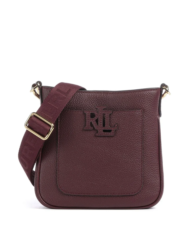 Lauren Ralph Lauren Cameryn Small Sac bandoulière dark garnet