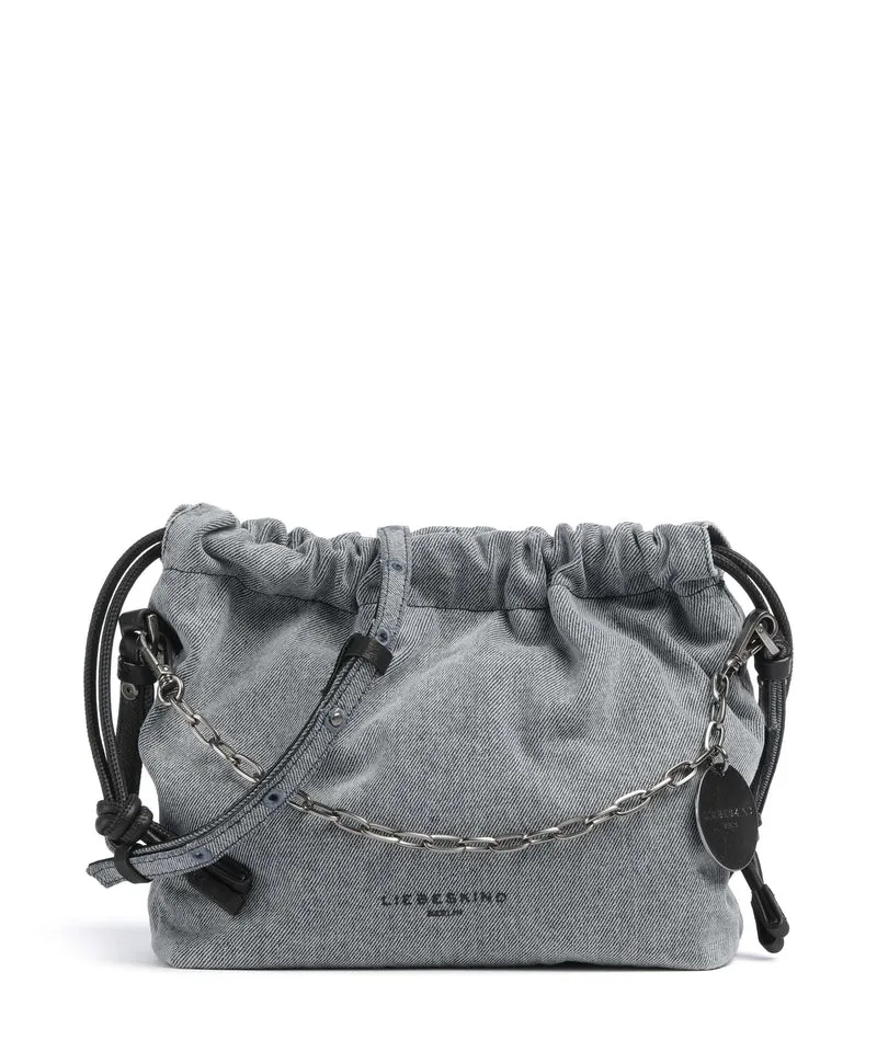Liebeskind Lya II Denim S Sac seau blue denim