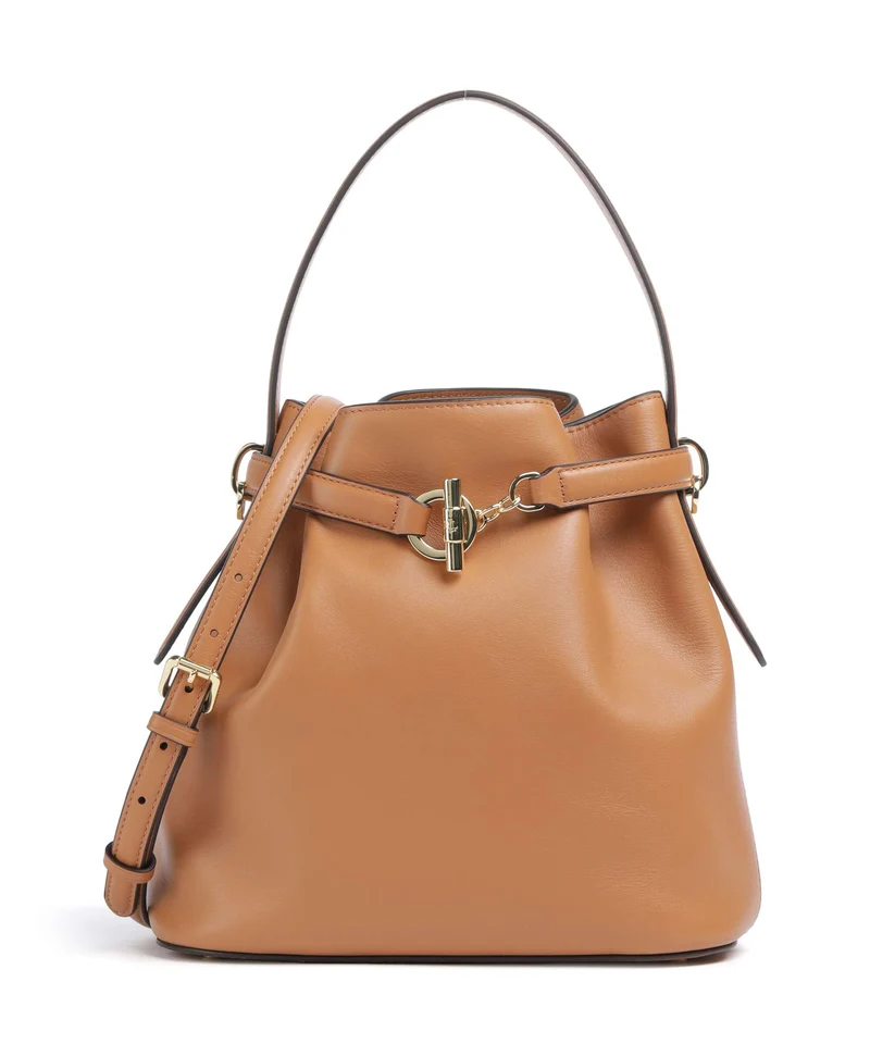 Lauren Ralph Lauren Blaike Medium Sac seau classic caramel