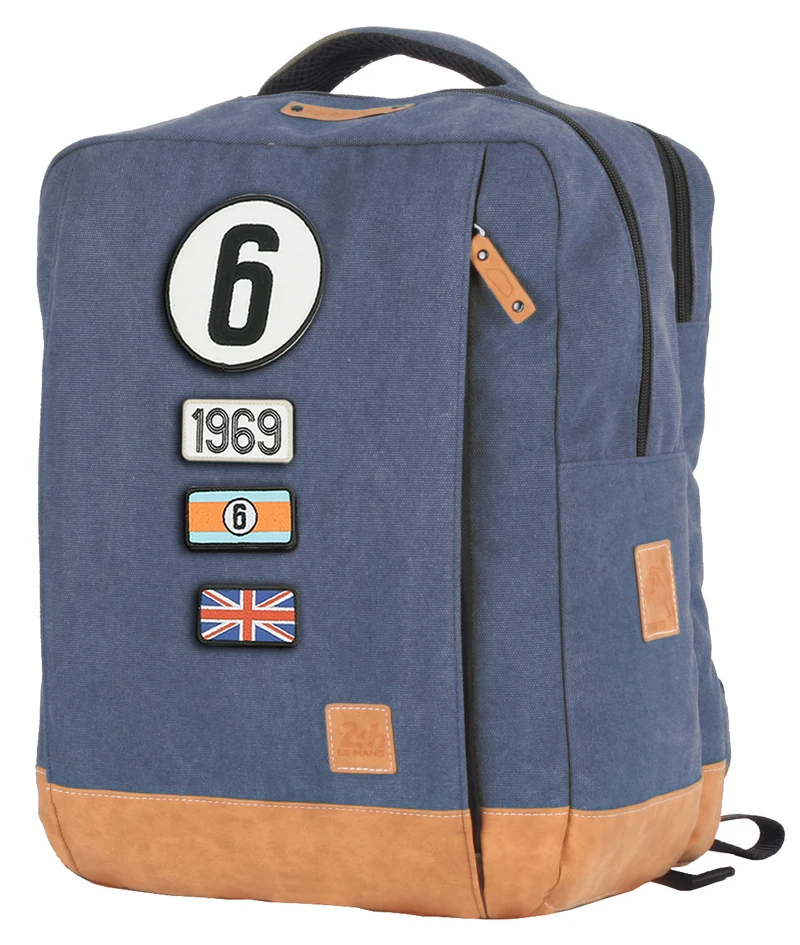 Sac à Dos Multimédia 24H - Bleu - Personnalisable et Pratique avec Patch - LÉGENDE