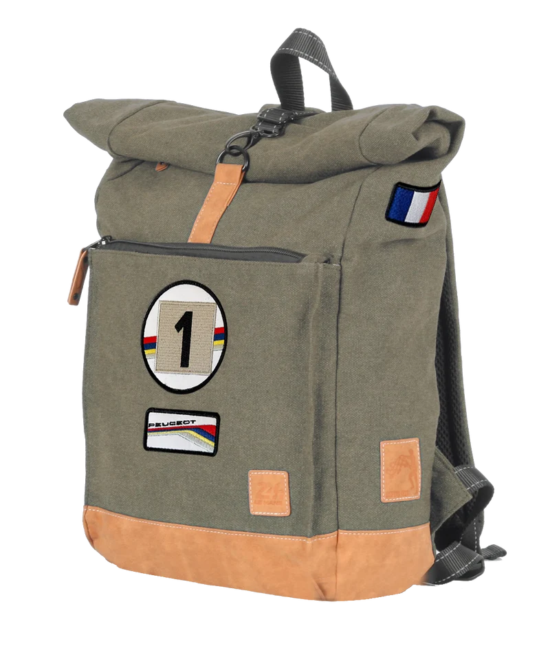 Sac à Dos Tendance 24H - Kaki - Personnalisable et Confortable avec Patch - LÉGENDE