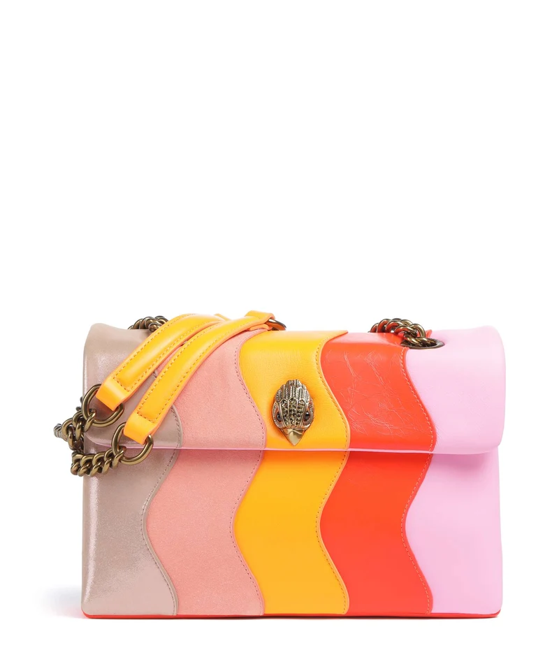 Kurt Geiger Kensington Sac porté épaule pink combination