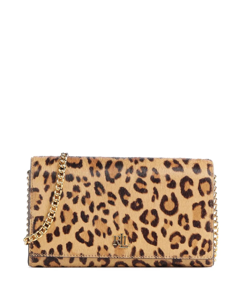 Lauren Ralph Lauren Adair II Large Portefeuille modern leopard/chestnut brown