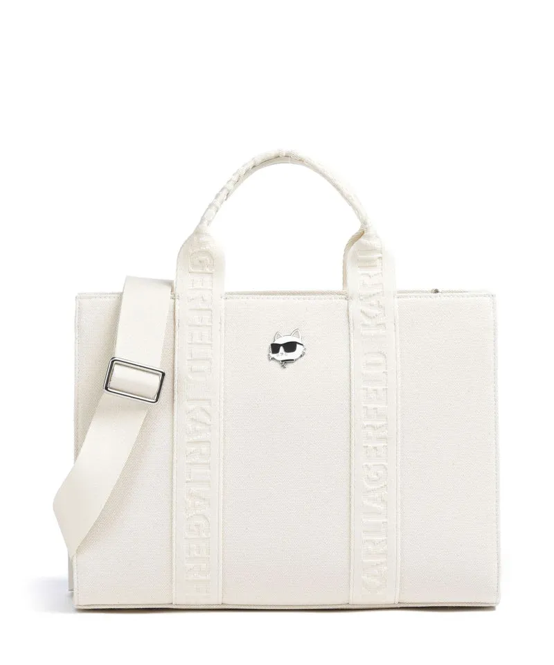Karl Lagerfeld Ikon Medium Sac à main off white