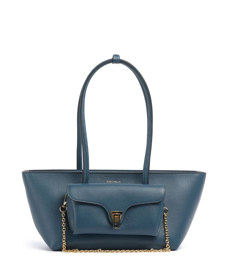 Coccinelle Beat Double Sac porté épaule deep blue