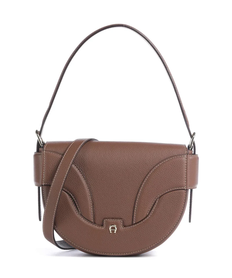 Aigner Sellina S Sac porté épaule saddle brown