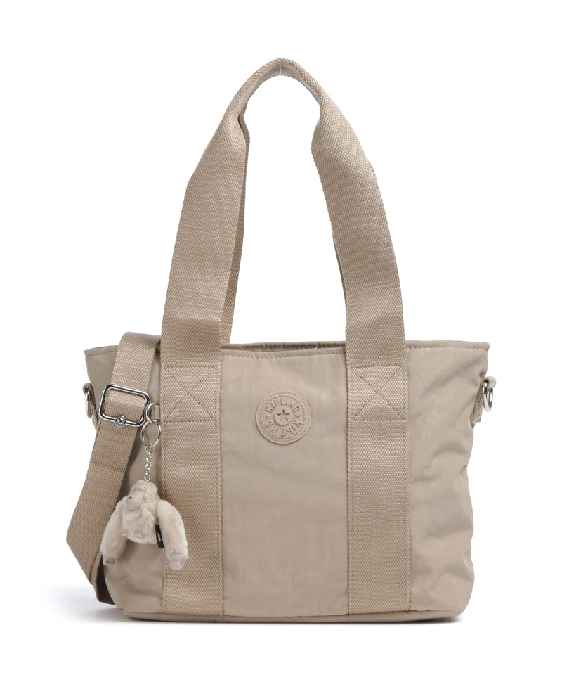 Kipling Basic Minta M Up Sac porté épaule tan beige
