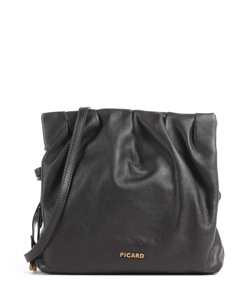 Picard Drape Sac bandoulière cafe