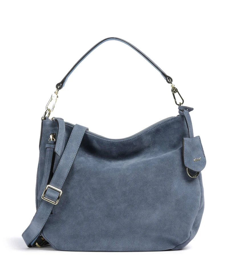 Abro Suede Juna Small Sac fourre-tout jeans