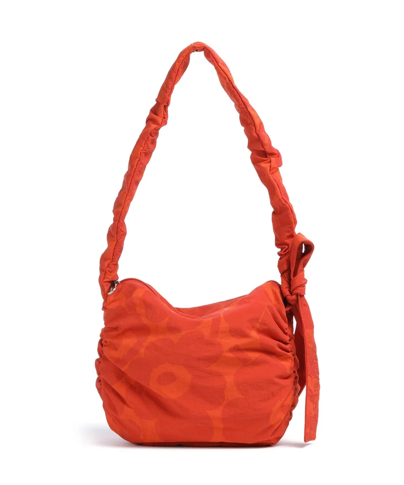 Marimekko Utu M Unikko Sac porté épaule red/dark orange