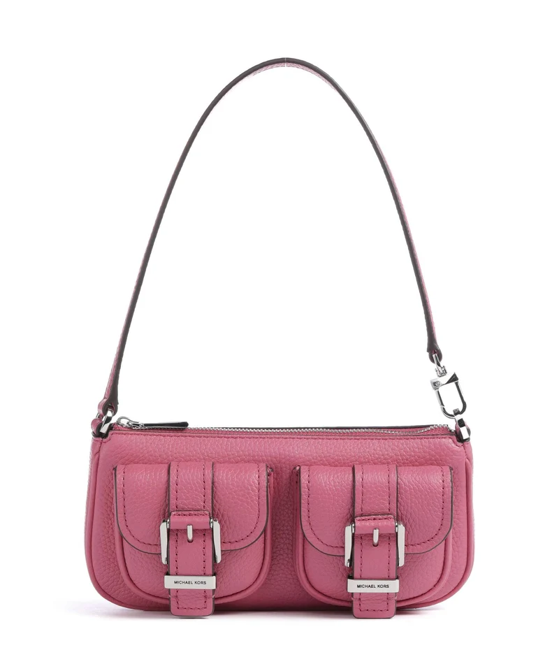 Michael Kors Zoe Small Sac porté épaule rosewood