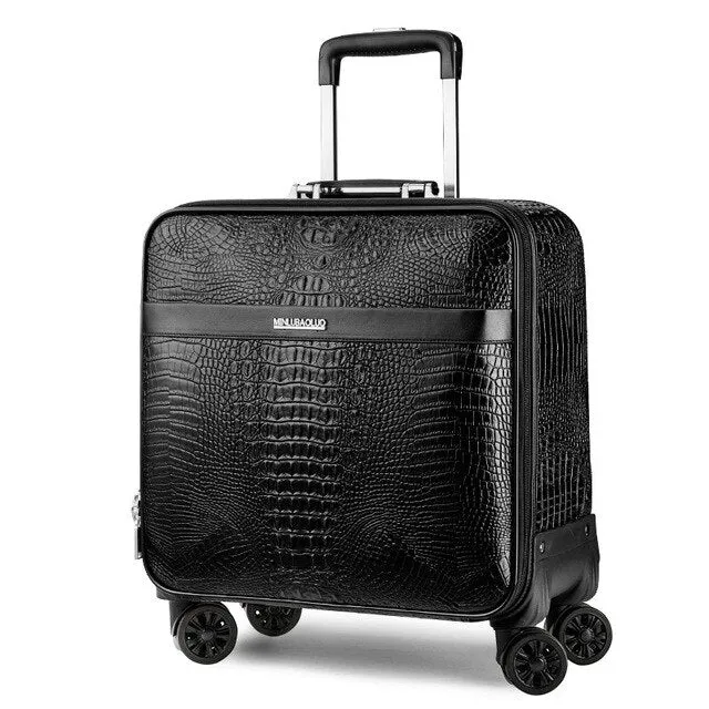 Valise Deluxe Crocodile