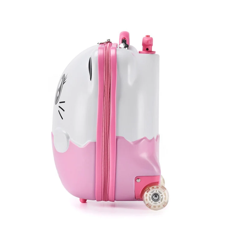 Valise Bébé Panda Rose