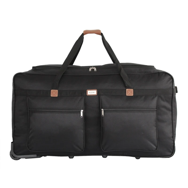 Alistair "X-Brown" - Sac de voyage à roulettes - Grande Taille 90 cm