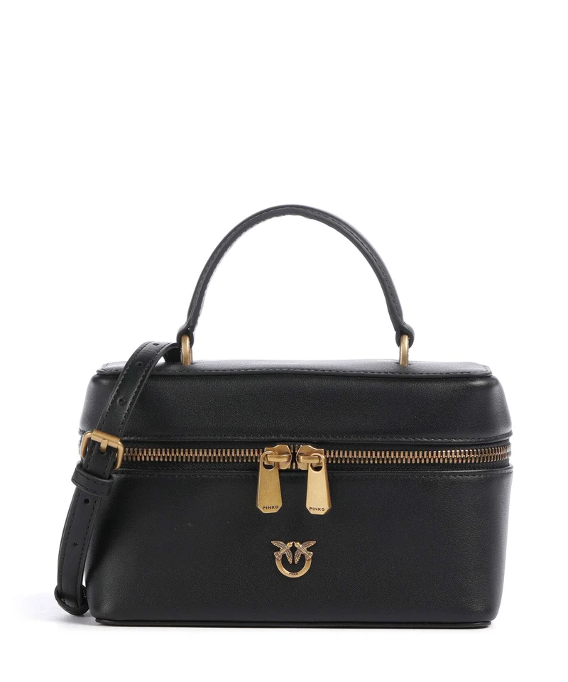 Pinko Vanity Mini Sac bandoulière nero/antique gold
