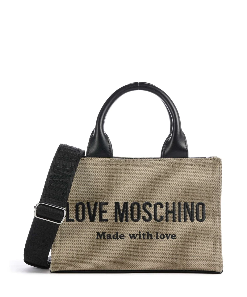 Love Moschino Cargo Canvas Sac à main black/gold