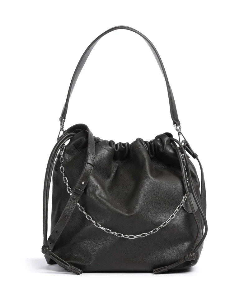 Liebeskind Lya II Small Pebble M Sac seau deep soil