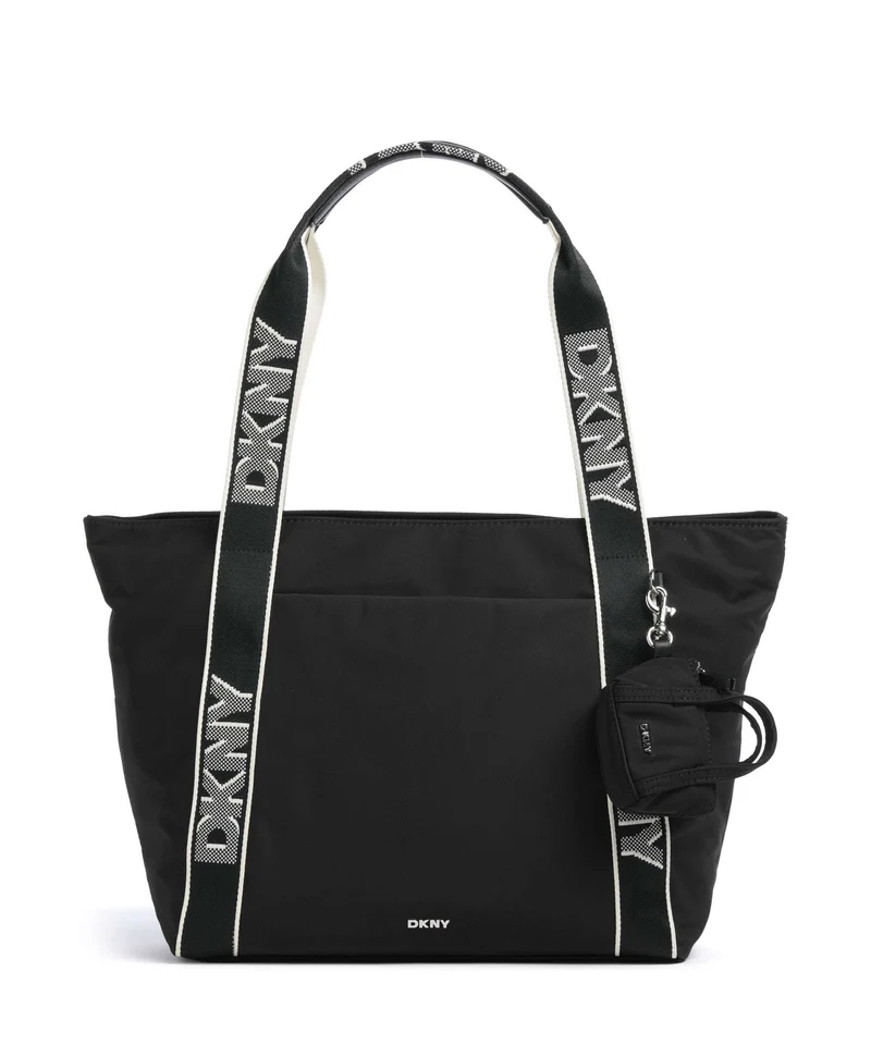 DKNY Lottie Large Cabas black/silver
