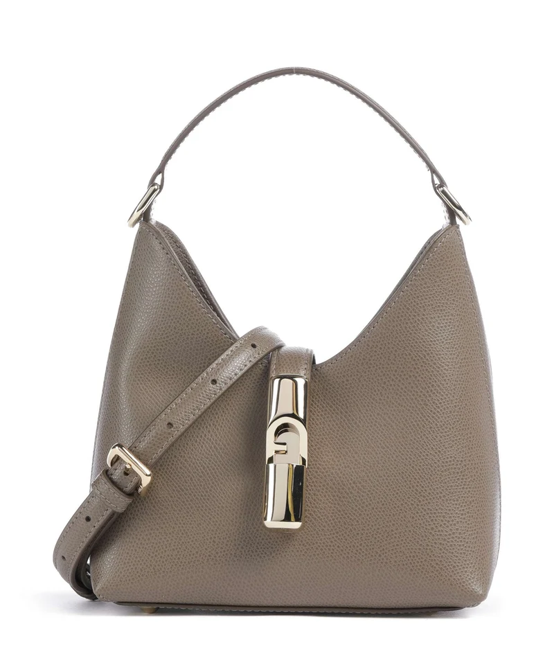 Furla Iride Mini Sac bandoulière muddy gray