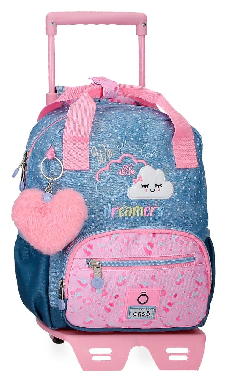 96922T1 MOCHILA ADAP. 28CM. C/CARRO. ENSO DREAMERS