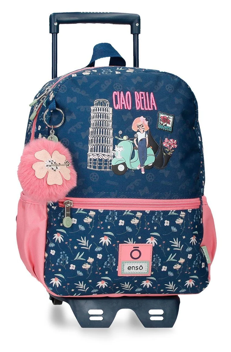 95723T1 MOCHILA ADAP. 32CM. C/CARRO. ENSO CIAO BELLA