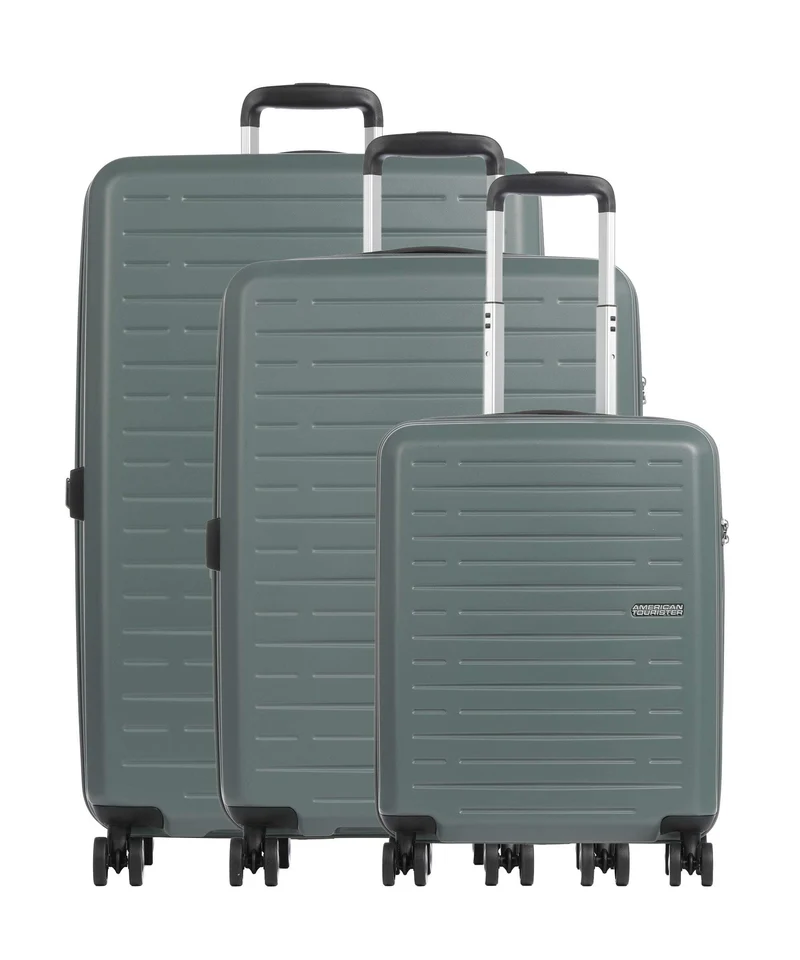 American Tourister Aerojoy Set de valise (4 roues) dark forest