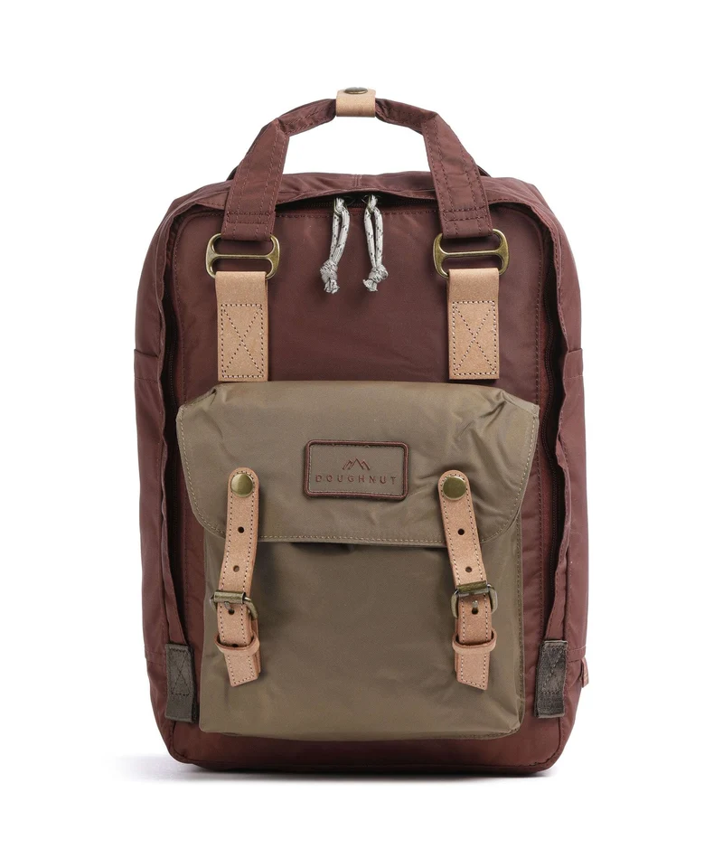 Doughnut Jungle Macaroon Sac à dos maroon/khaki