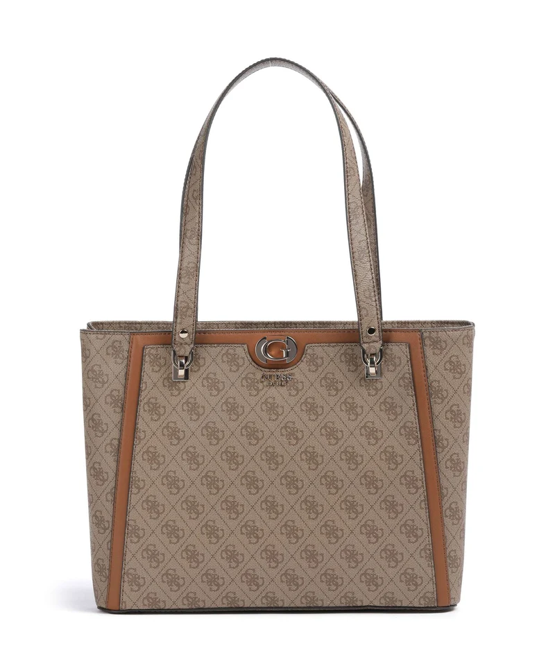 Guess Orlina 4G Logo Cabas latte logo/brown