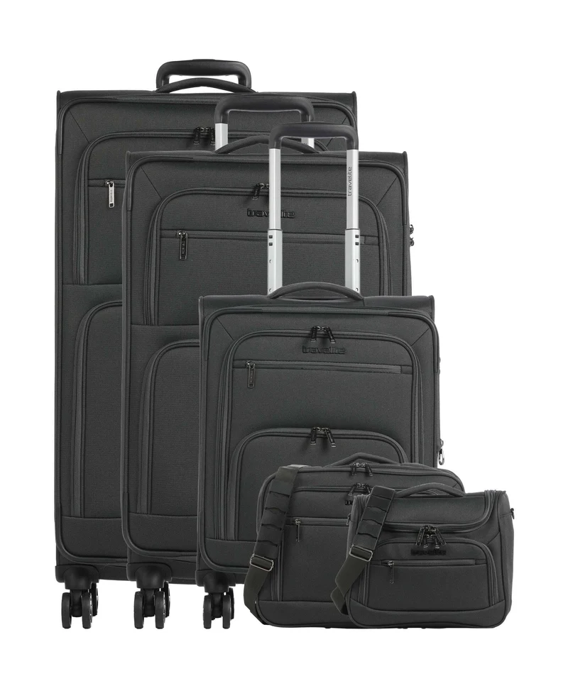 Travelite Cubis Set de valise (4 roues) anthracite