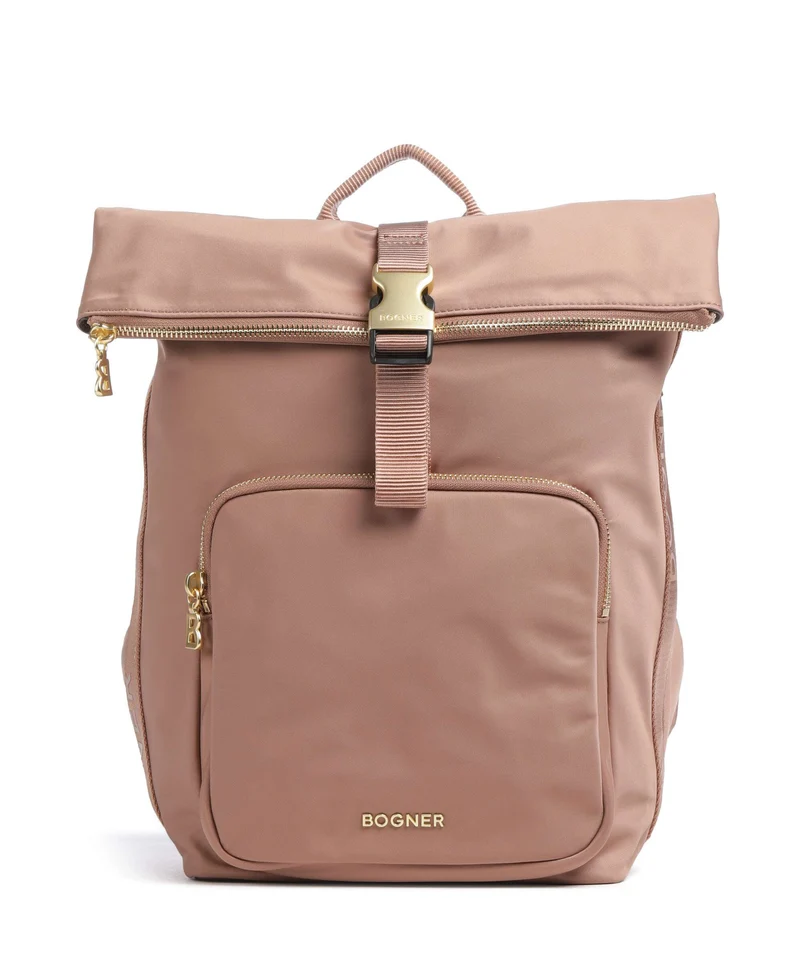 Bogner Klosters Neve Eike Sac à dos roll-top mocha mousse