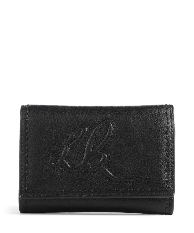 Liebeskind Linn Capri Cow Naturale M Portefeuille black