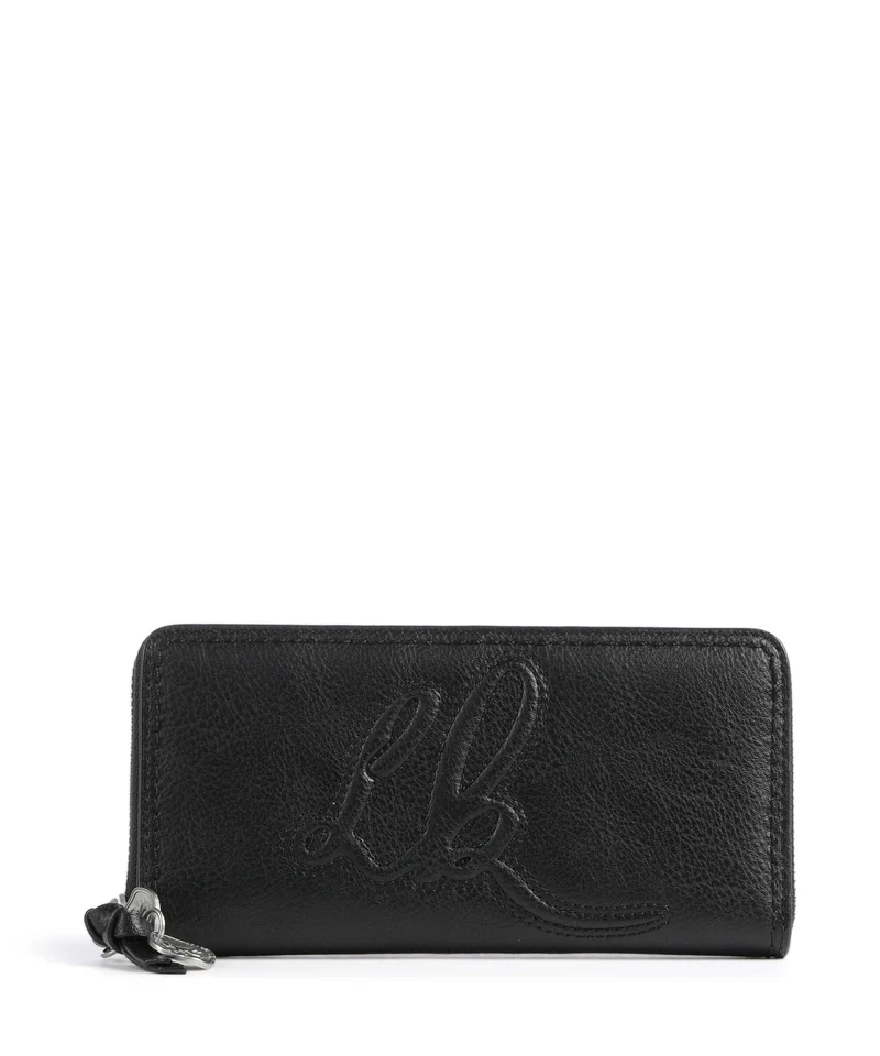 Liebeskind Gigi Capri Cow Naturale L Portefeuille black