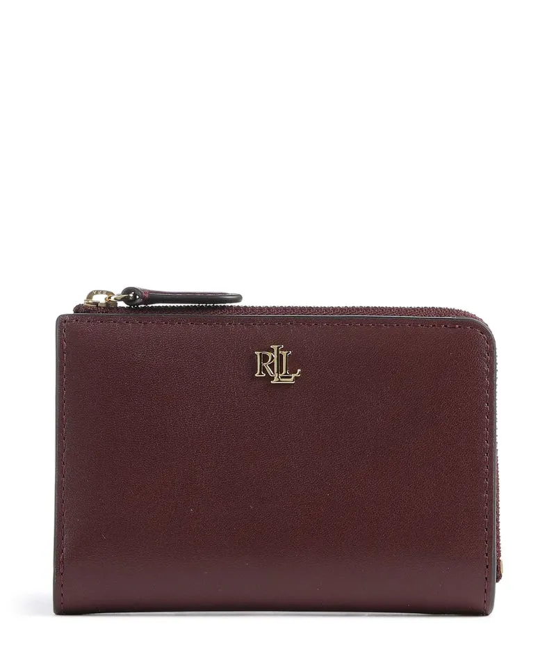 Lauren Ralph Lauren Small Étui à cartes crédit dark garnet