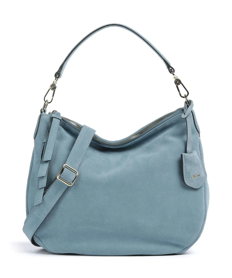 Abro Suede Juna Small Sac fourre-tout sapphire